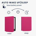 Flip case for eReader with hand strap