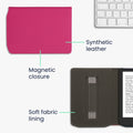 Flip case for eReader with hand strap
