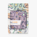kwmobile Fabric Case Compatible with 6.8-7" eReader Cover for e-Readers with Zipper