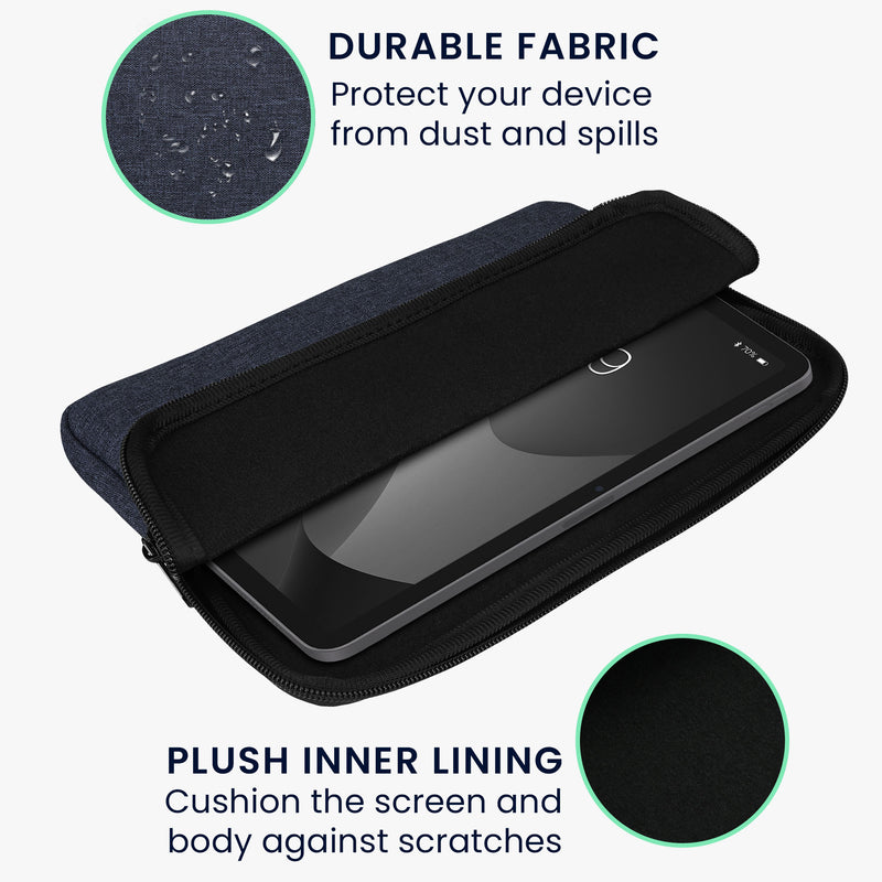 kwmobile Protective Case Compatible with 8"-8.4" Tablet Sleeve with Zipper
