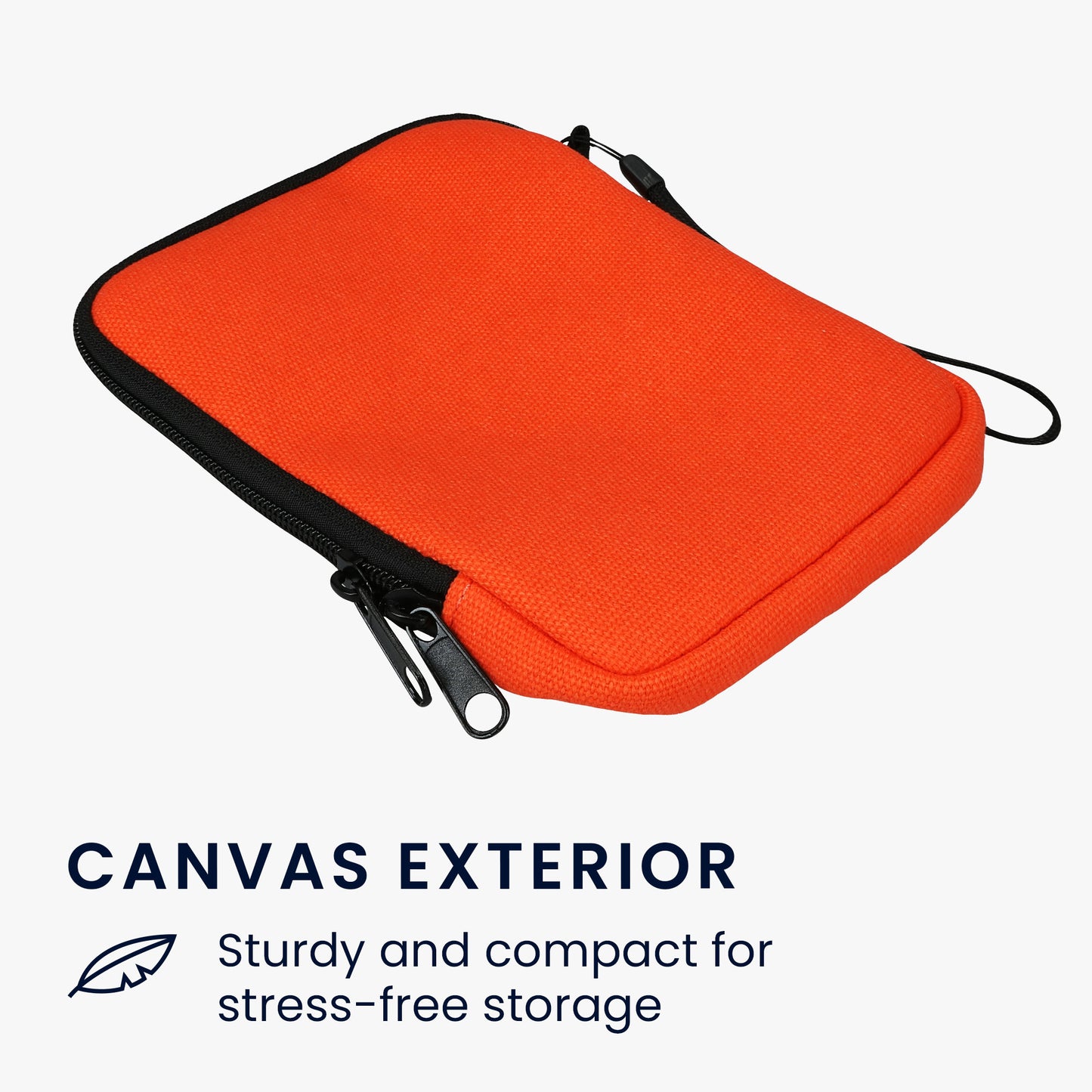kwmobile Protective Case Compatible with 6" eReader Case with Zipper