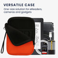 kwmobile Protective Case Compatible with 6" eReader Case with Zipper