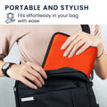 kwmobile Canvas Case Compatible with 6.8-7" eReader Cover with Zipper