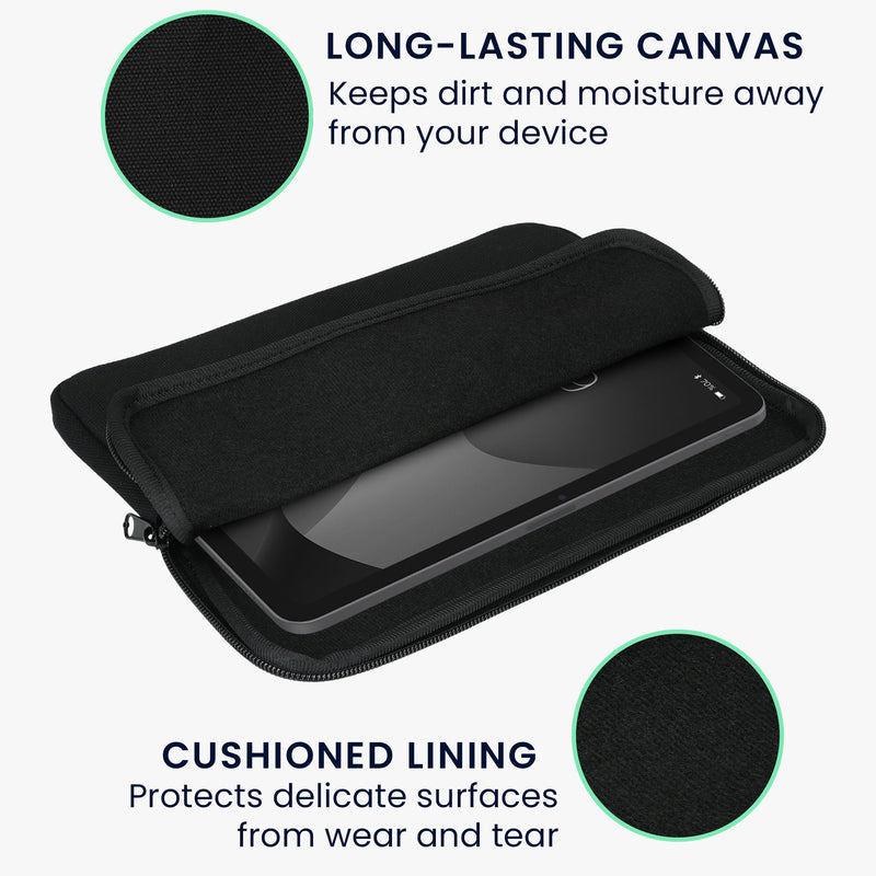 kwmobile Protective Case Compatible with 9.7"-11" Tablet Sleeve with Zipper