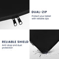 kwmobile Protective Case Compatible with 9.7"-11" Tablet Sleeve with Zipper