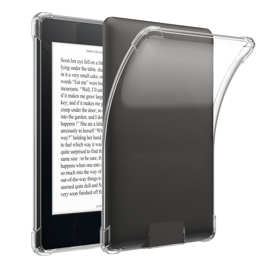 kwmobile Hülle kompatibel mit Amazon Kindle Paperwhite Case - eReader Cover - TPU Case Schutzhülle - flexibel und leicht - Transparent Transparent  