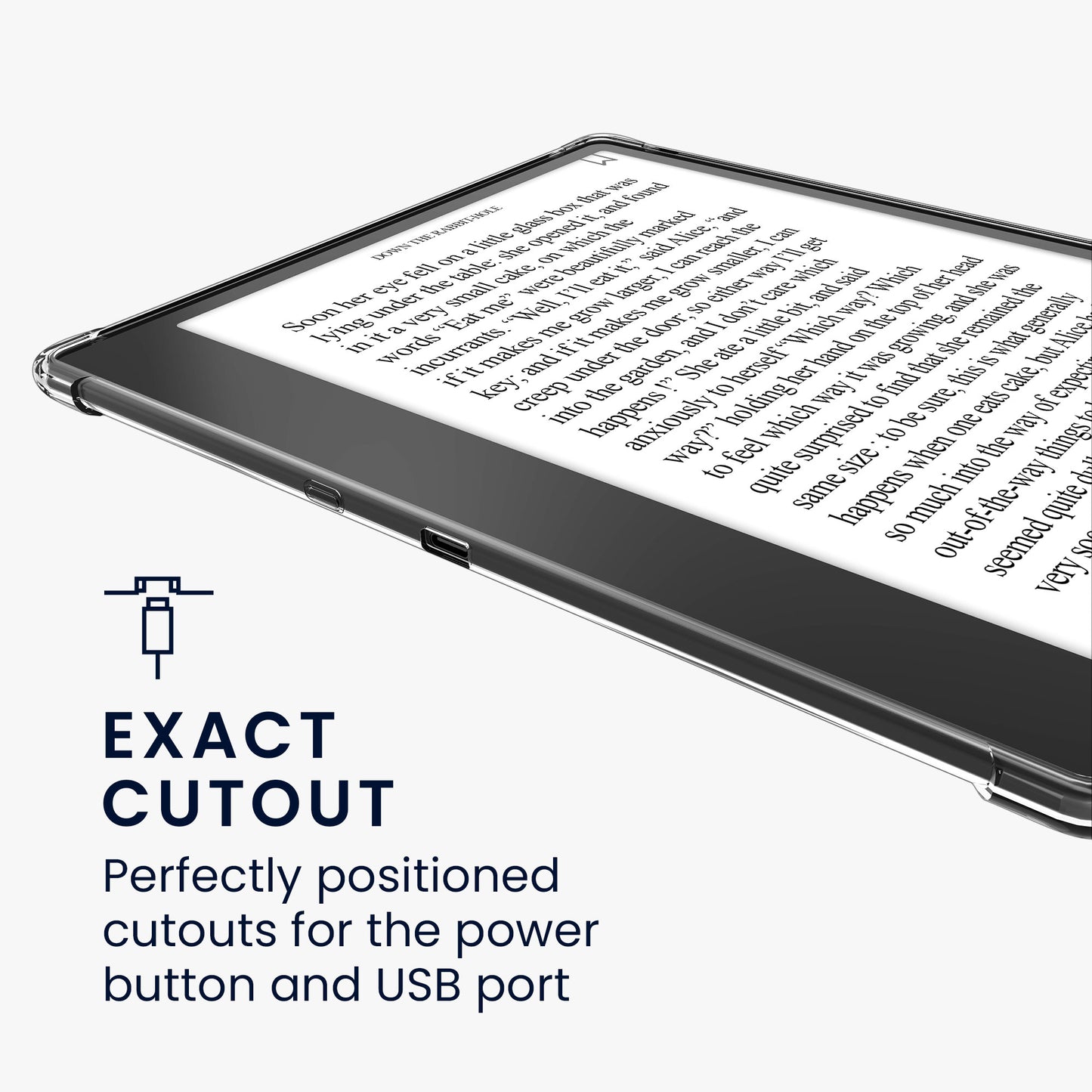 kwmobile Case Compatible with Amazon Kindle Scribe (2022/2024) eReader Cover Protective Case Flexible and Lightweight