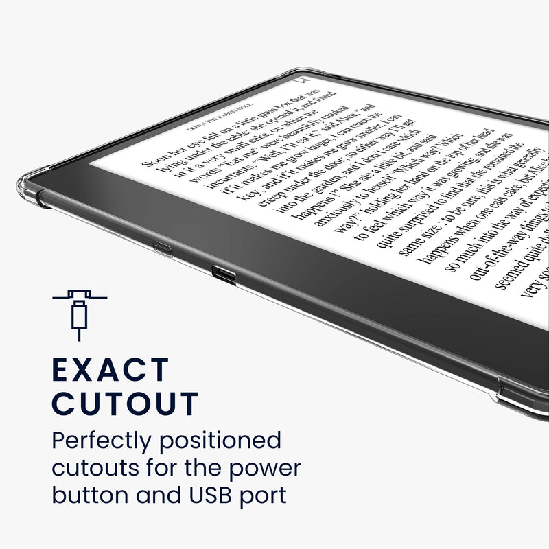kwmobile Case Compatible with Amazon Kindle Scribe (2022/2024) eReader Cover Protective Case Flexible and Lightweight