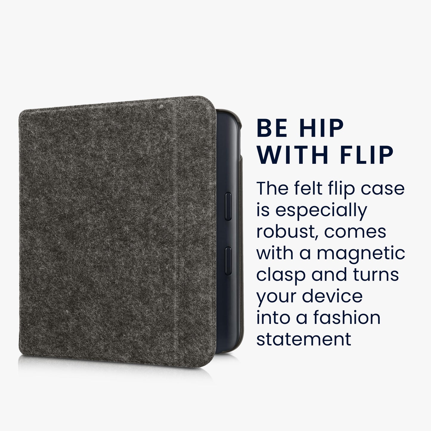 kwmobile Case compatible with Kobo Libra Colour / Tolino Vision Color eReader Protective Cover Case