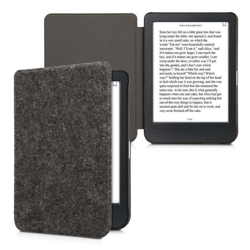 kwmobile Case compatible with Kobo Clara BW / Clara Colour / Tolino Shine (5) / Shine Color eReader Protective Cover Case