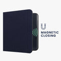 kwmobile Foldable Case Compatible with Kobo Kobo Libra Colour / Tolino Vision Color Case - eReader Protective Cover with Loop