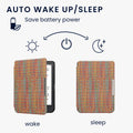 kwmobile Foldable Case compatible with Kobo Clara BW / Clara Colour / Tolino Shine (5) / Shine Color Case - eReader Case
