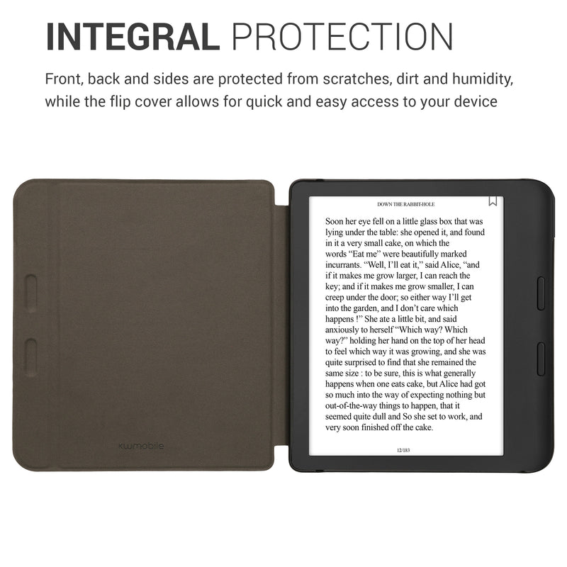 kwmobile Case compatible with Kobo Libra Colour / Tolino Vision Color eReader Protective Cover Case