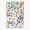 kwmobile Protective Case Compatible with Kobo Libra Colour / Tolino Vision Color - eReader Cover Case - Multicoloured