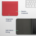 kwmobile Foldable Case compatible with Kobo Libra Colour / Tolino Vision Color - Protective Cover e-Reader - eReader Case