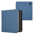 kwmobile Klapphülle kompatibel mit Kobo Kobo Libra Colour / Tolino Vision Color - Schutzhülle e-Reader - Hülle eReader - Blau Blau  