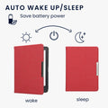 kwmobile Flip Case compatible with Kobo Clara BW / Clara Colour / Tolino Shine (5) / Shine Color - e-Reader Protective Cover - eReader Case