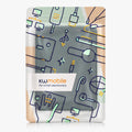 kwmobile Case Compatible with Amazon Kindle Paperwhite (2024)/Colorsoft - Faux Leather eReader Protective Cover Case
