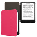 kwmobile Hülle kompatibel mit Amazon Kindle Paperwhite (2024)/Colorsoft - Nylon eReader Schutzhülle Cover Case - Rosa Rosa  