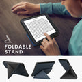 kwmobile Case for Amazon Kindle Paperwhite (2024) - eReader Flip Cover with Auto Sleep Function - Stand Case