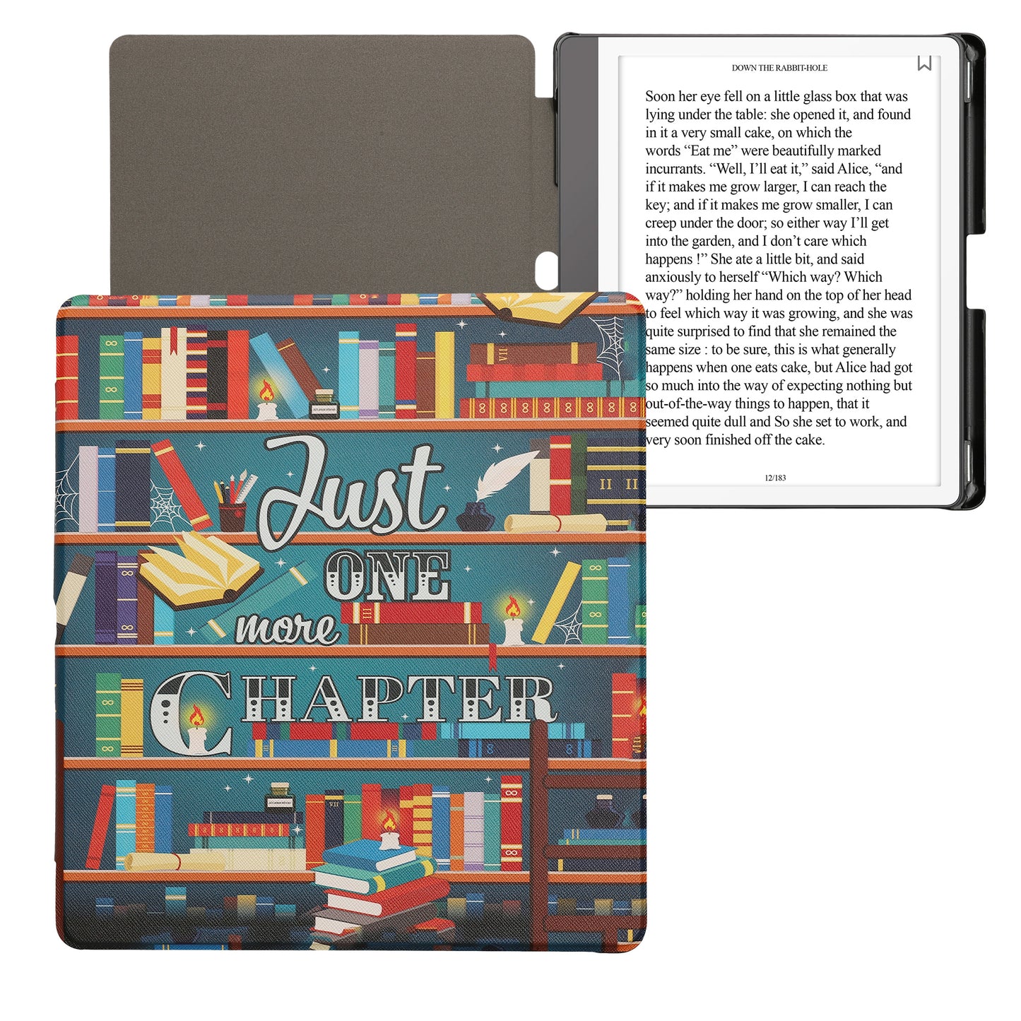 kwmobile Protective Case for Amazon Kindle Scribe (2024) - eReader Flip Case with Auto Sleep Function