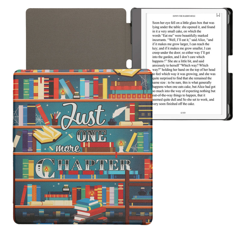 kwmobile Protective Case for Amazon Kindle Scribe (2024) - eReader Flip Case with Auto Sleep Function