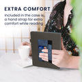 kwmobile Case Compatible with Amazon Kindle Scribe (2024) Flip Case with Hand Strap Cover