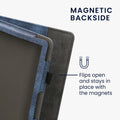 kwmobile Case Compatible with Amazon Kindle Scribe (2024) Flip Case with Hand Strap Cover