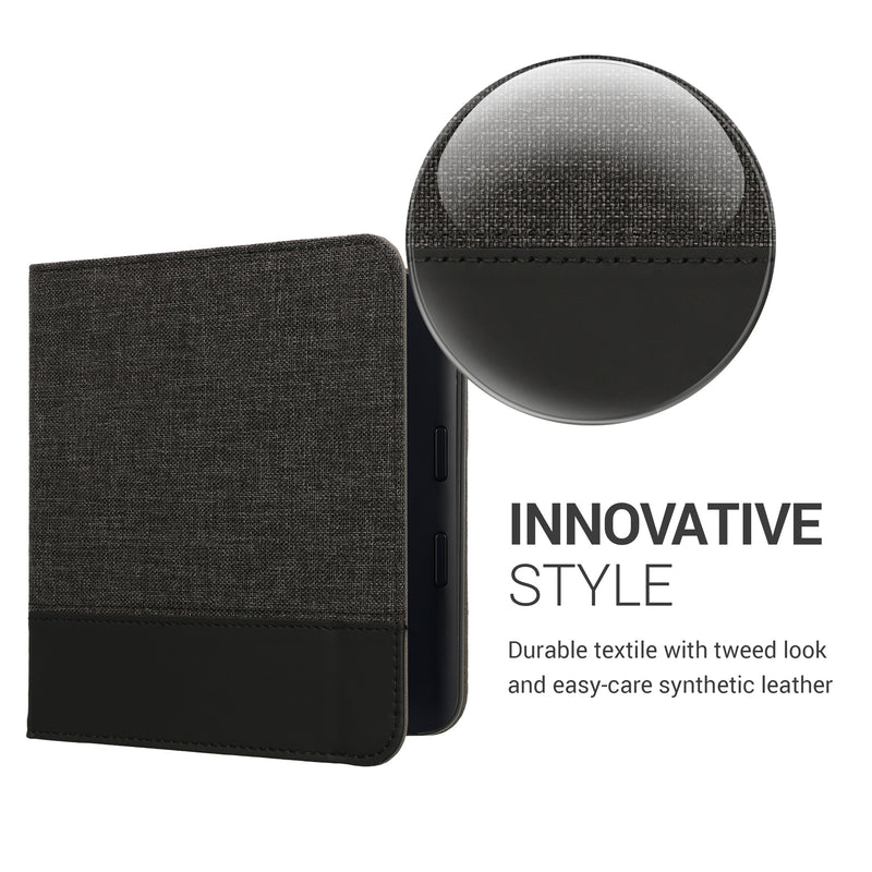 kwmobile Case compatible with Kobo Libra Colour / Tolino Vision Color eReader Protective Cover Case