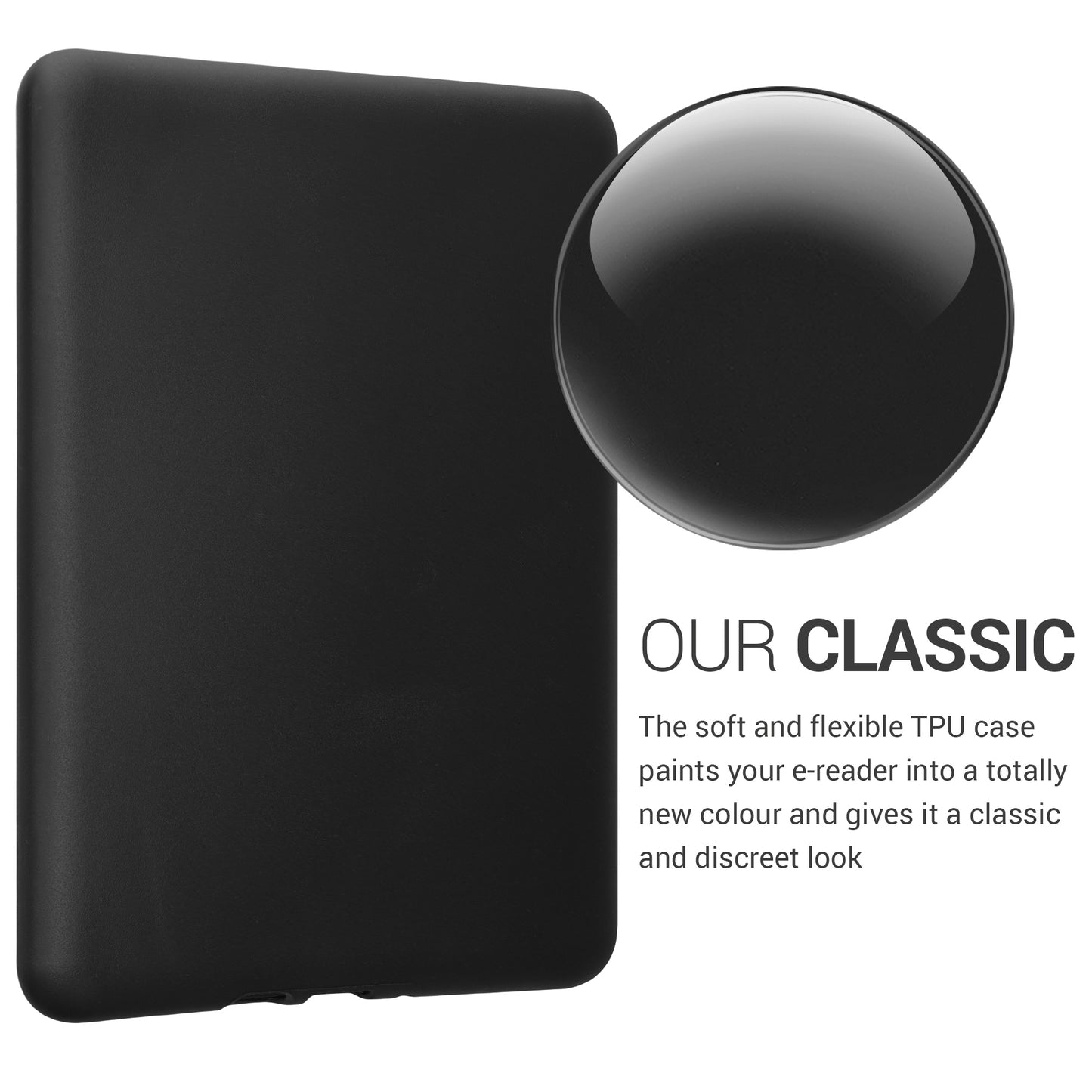 kwmobile Case compatible with Amazon Kindle Paperwhite (2024)/Colorsoft - Silicone eReader Cover Case Protector