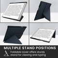 kwmobile Protective Case Compatible with Remarkable Paper Pro Cover Case for Tablet with Stand Function Tablet Cover with Stylus Holder