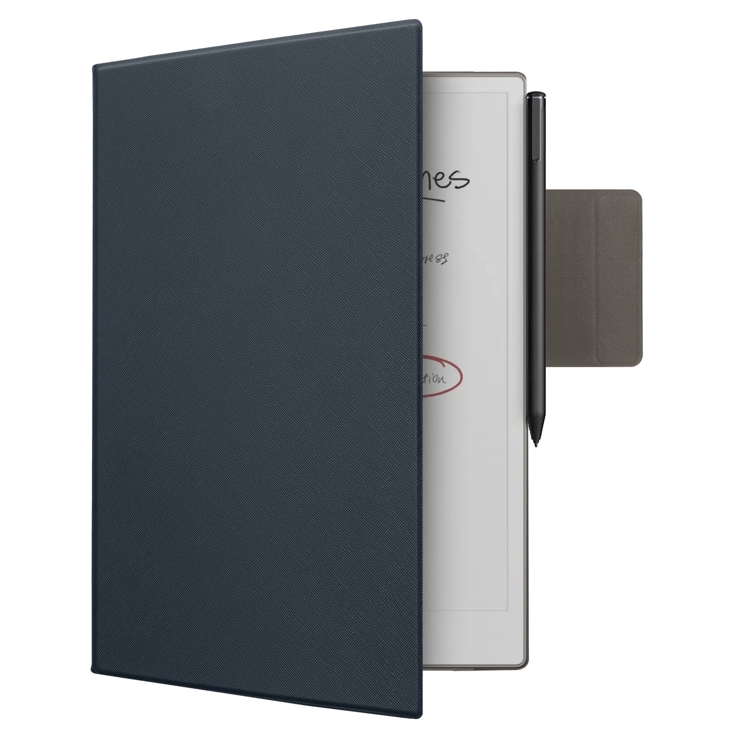 kwmobile Case compatible with Remarkable Paper Pro Case - Magnetic Closure - Cover with integrated pen holder - Bag