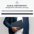 kwmobile Case compatible with Remarkable Paper Pro Case - Magnetic Closure - Cover with integrated pen holder - Bag