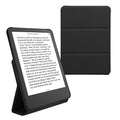 kwmobile Case for Amazon Kindle Paperwhite (2024)/Colorsoft Case - Faux Leather Protective Cover - Magnetic Closure Cover with Stand