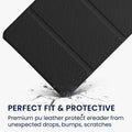 kwmobile Case for Amazon Kindle Paperwhite (2024)/Colorsoft Case - Faux Leather Protective Cover - Magnetic Closure Cover with Stand