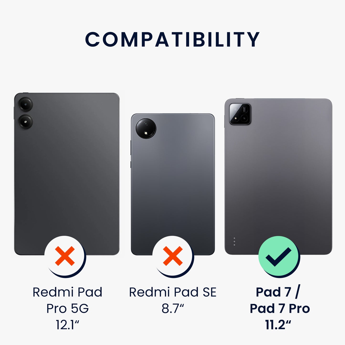 2x Film compatible with Xiaomi Pad 7 / Pad 7 Pro
