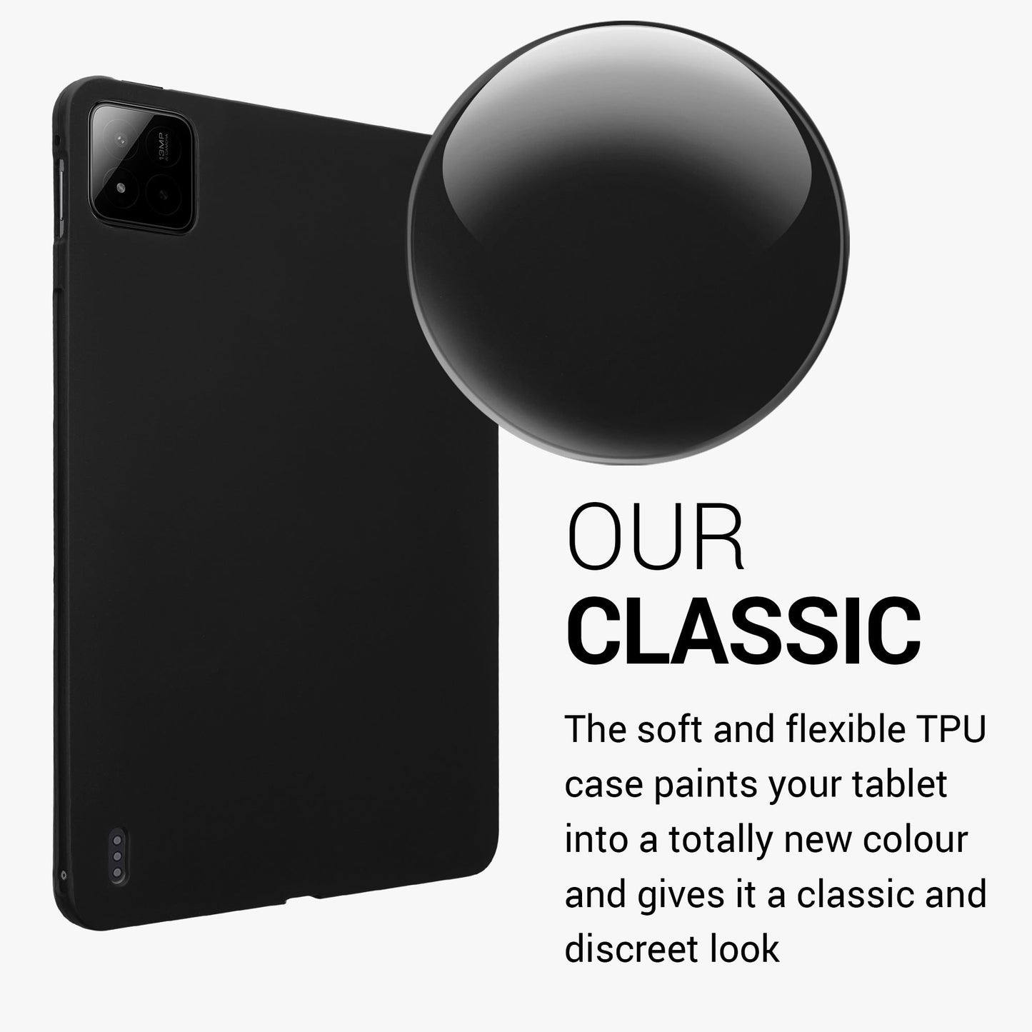 kwmobile Protective Case compatible with Xiaomi Pad 7 / Pad 7 Pro - Tablet Cover Case