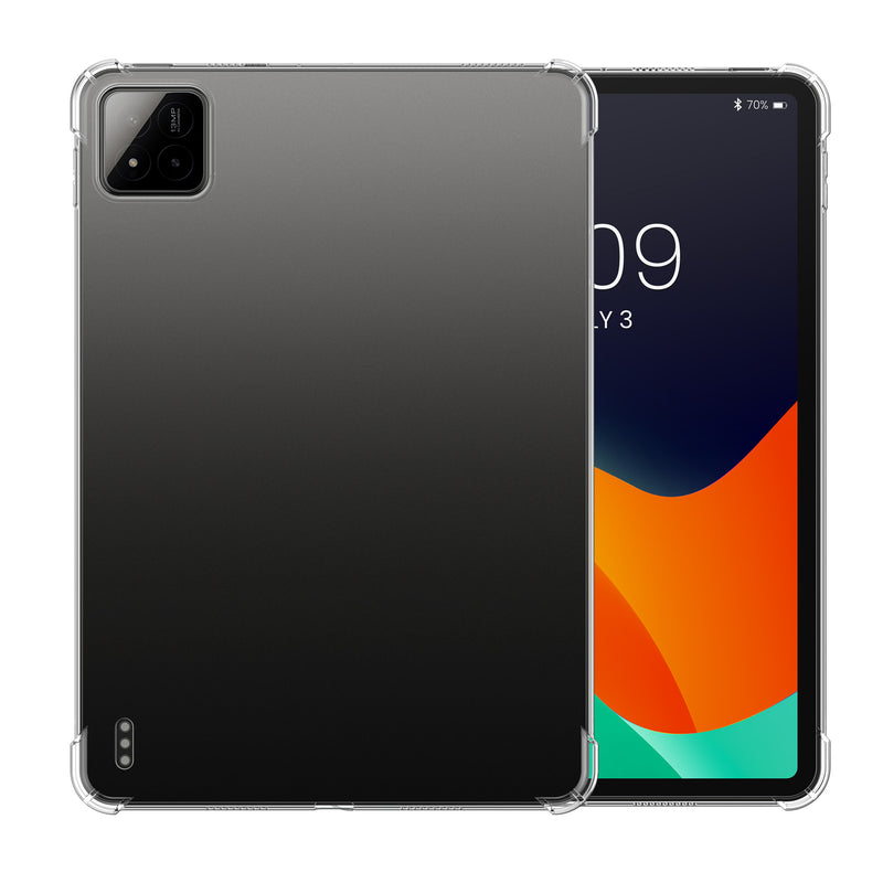 kwmobile Hülle kompatibel mit Xiaomi Pad 7 / Pad 7 Pro Hülle - weiches TPU Silikon Case transparent - Tablet Cover Transparent Transparent  