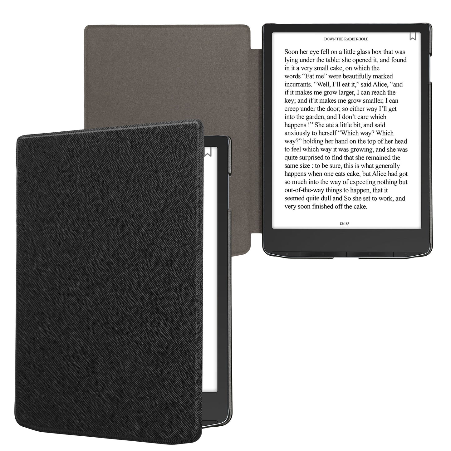 Faux Leather Case compatible with Pocketbook InkPad 4 / Color 3 / Color 2 / Vivlio InkPad 4 / InkPad Color 3