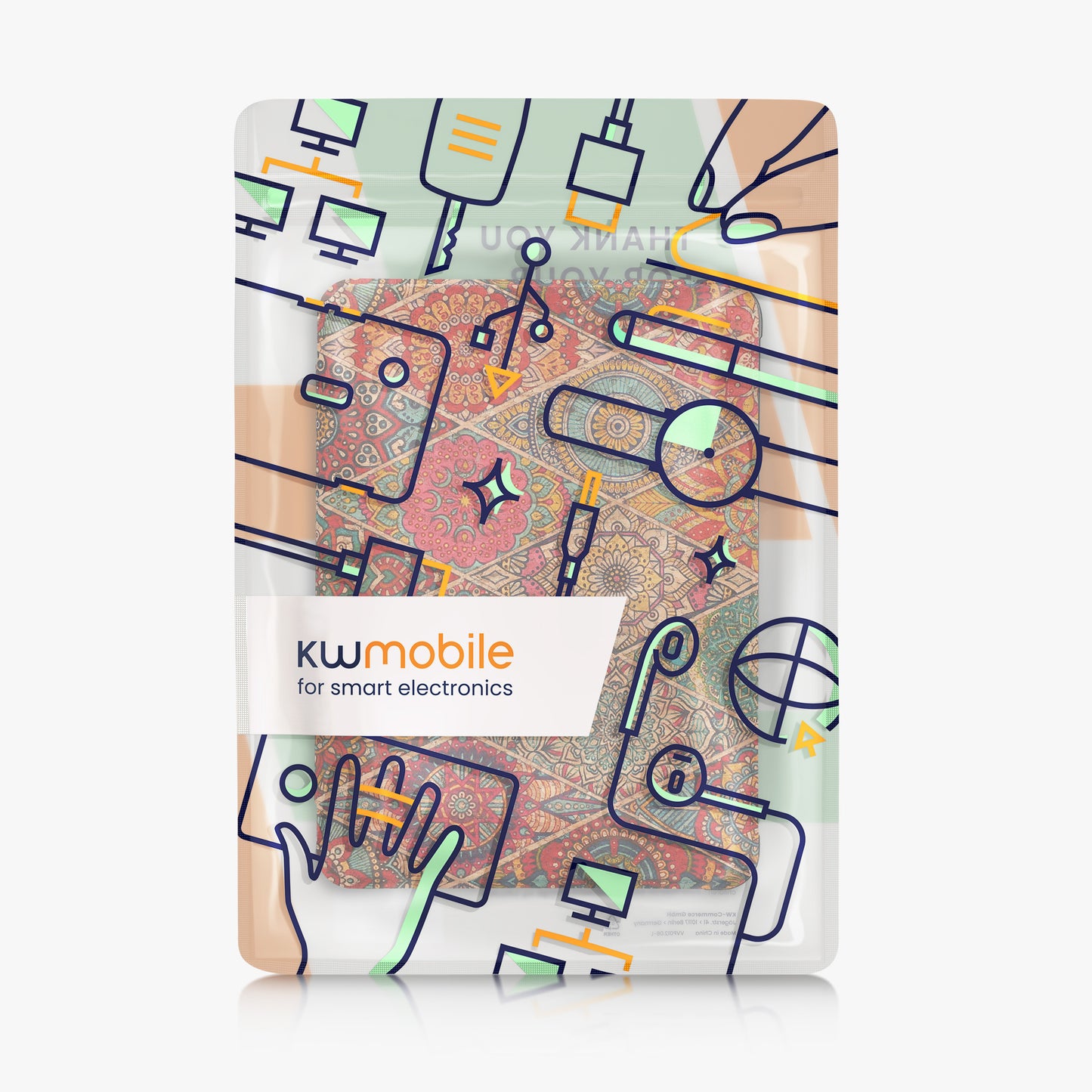 kwmobile Case Compatible with Amazon Kindle Paperwhite (2024)/Colorsoft eReader Protective Cover Case