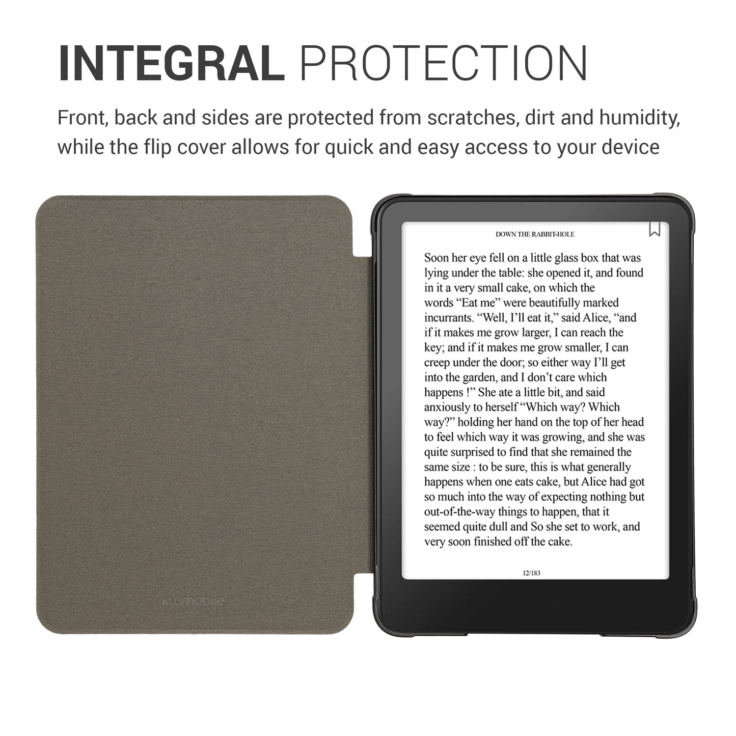 kwmobile Case Compatible with Amazon Kindle Paperwhite (2024)/Colorsoft eReader Protective Cover Case