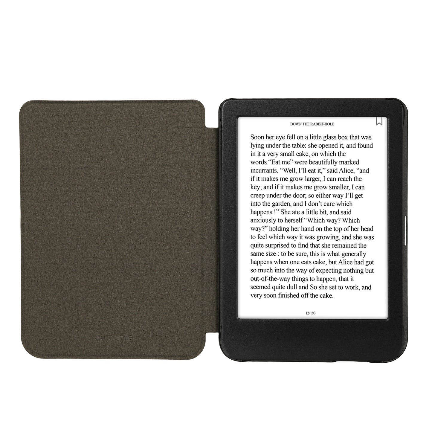 kwmobile Case compatible with Kobo Clara BW / Clara Colour / Tolino Shine (5) / Shine Color eReader Protective Cover