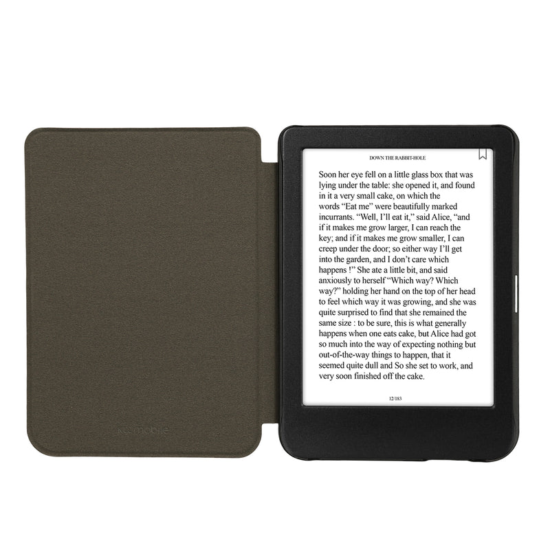 kwmobile Case compatible with Kobo Clara BW / Clara Colour / Tolino Shine (5) / Shine Color eReader Protective Cover