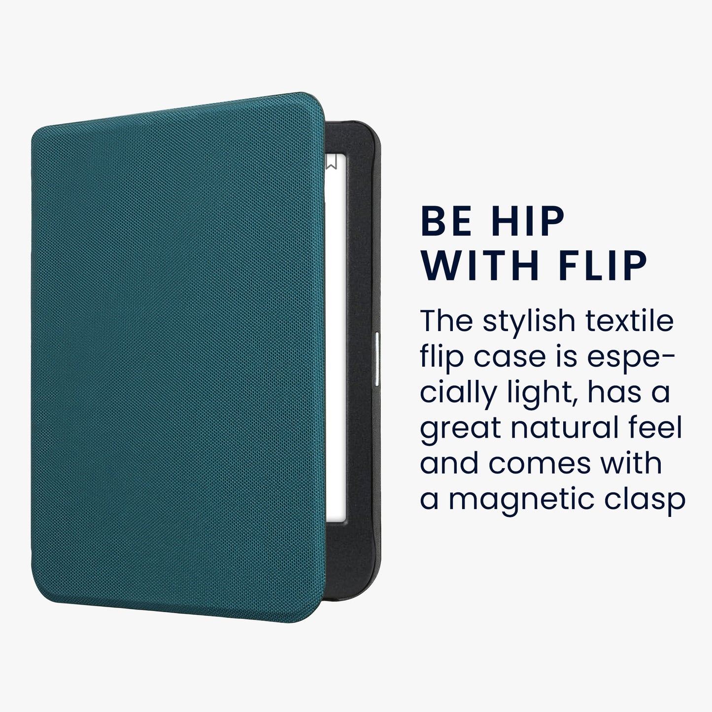 kwmobile Case Compatible with Kobo Clara BW / Clara Colour / Tolino Shine (5) / Shine Color Protective Cover Case
