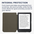 kwmobile Case Compatible with Kobo Clara BW / Clara Colour / Tolino Shine (5) / Shine Color Protective Cover Case