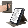 kwmobile Schutzhülle kompatibel mit Kobo Kobo Libra Colour / Tolino Vision Color - Hülle e-Reader mit Schlaufe Ständer - - Rosegold Rosegold  