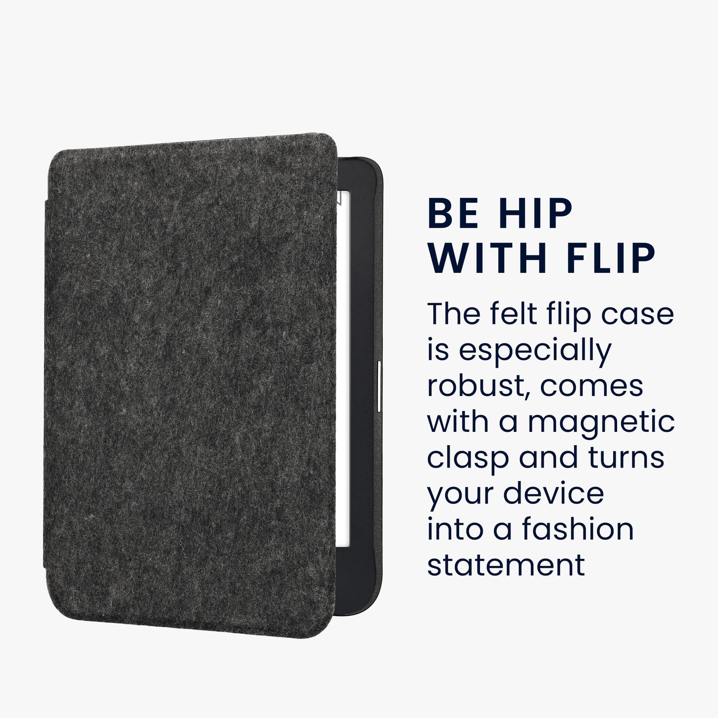 kwmobile Case Compatible with Kobo Clara 2E / Tolino Shine 4 eReader Protective Case Cover