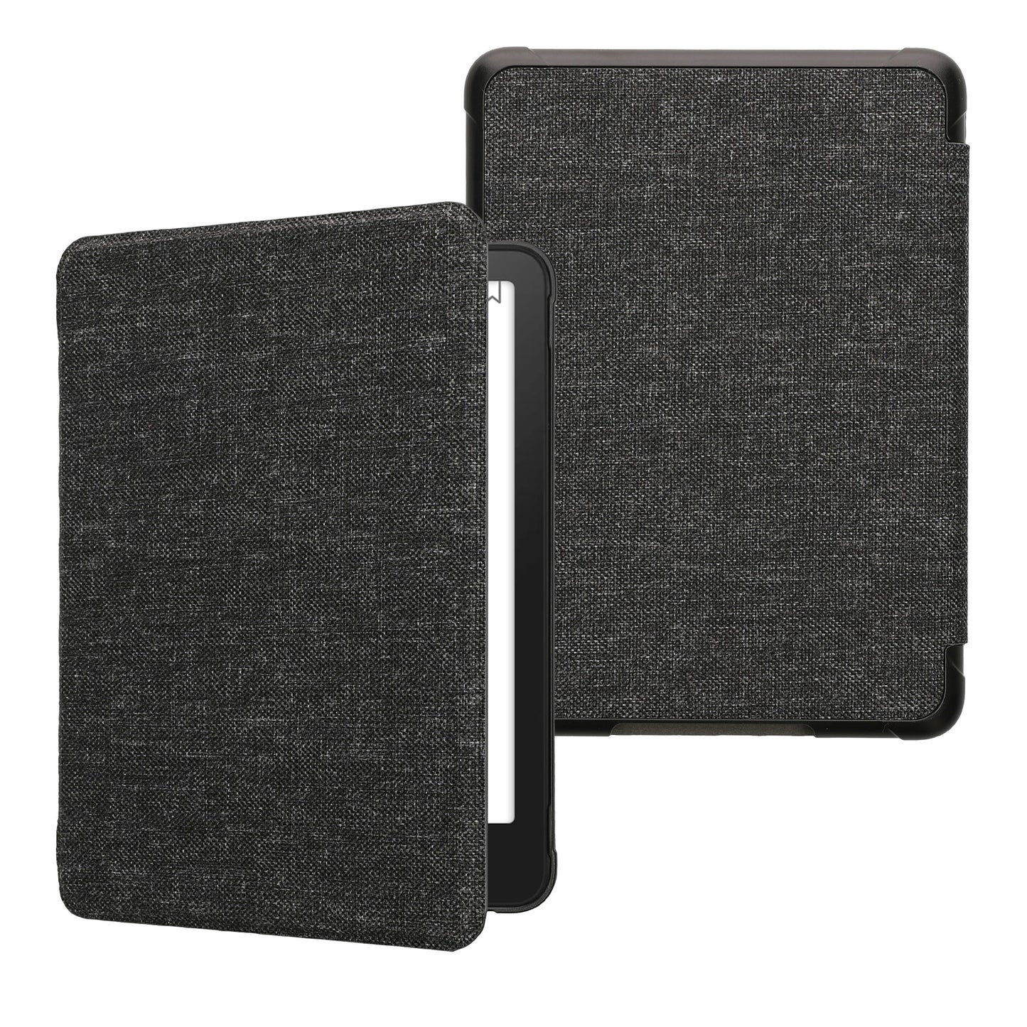 kwmobile Case Compatible with Amazon Kindle Paperwhite (2024) Fabric eReader Protective Cover Case