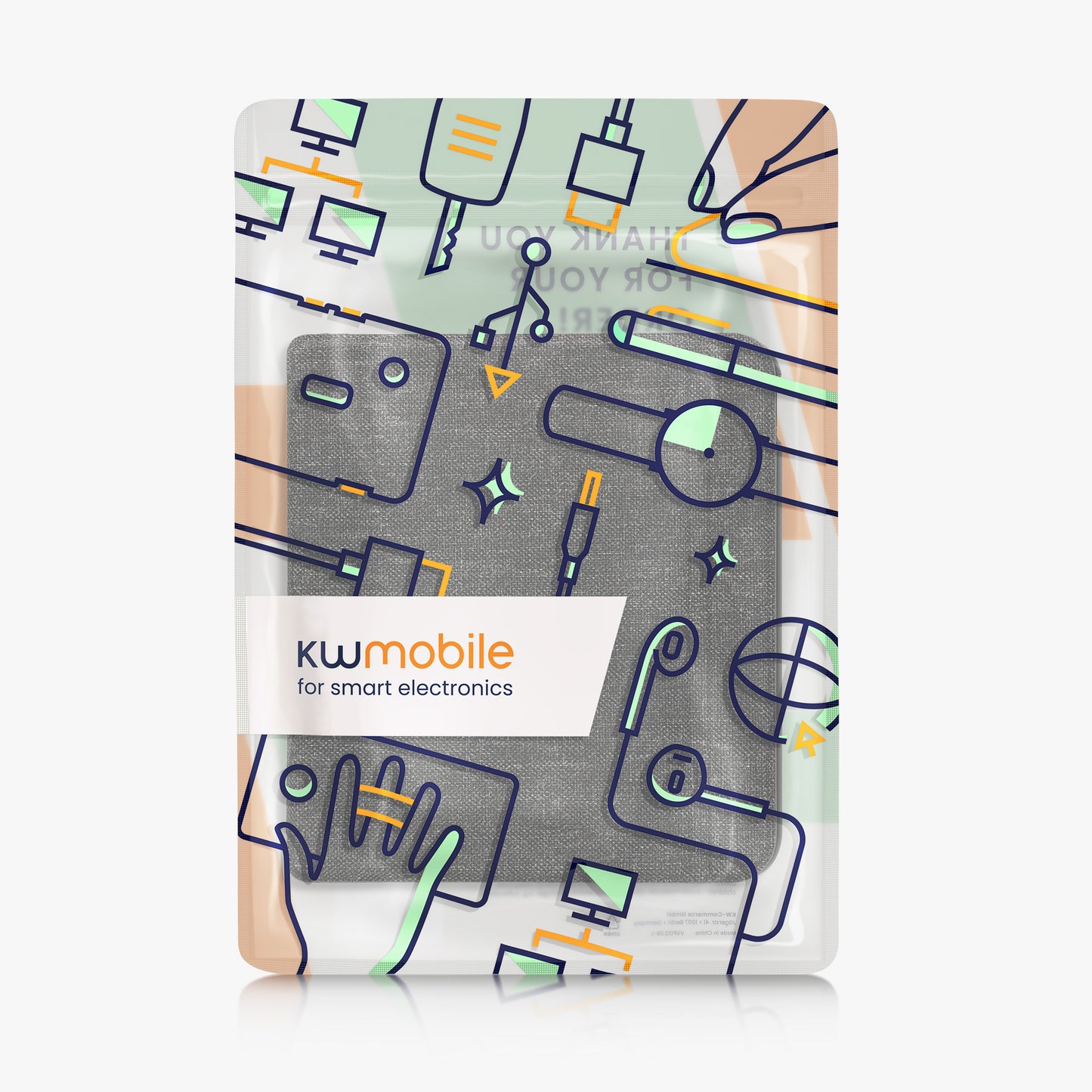 kwmobile Case compatible with Kobo Libra Colour / Tolino Vision Color eReader Protective Cover Case