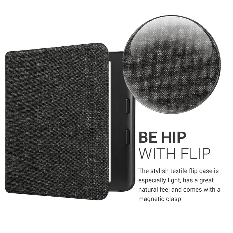 kwmobile Case compatible with Kobo Libra Colour / Tolino Vision Color eReader Protective Cover Case